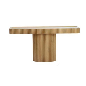 Mesa de Comedor Rectangular Moderna de Madera Maciza Ecológica Hecha a Mano, Diseño Minimalista, Muebles Duraderos para el Hogar, 6 Plazas - Product Image 2