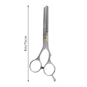 Nouveau modèle de ciseaux de coiffure Sharp Beauty avec manche en acier inoxydable, anneau de pouce mobile confortable, ciseaux de salon de coiffure - Product Image 6