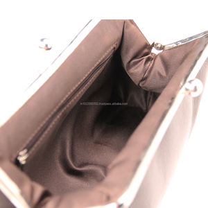 Bolso de mano de cuero occidental personalizado de alta calidad para mujer, Mini bolso de moda para mujer con marco de Metal de lujo, bolso bandolera al por mayor - Product Image 4