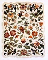 Tapis d'intérieur en laine tufté à la main de qualité supérieure, motif floral moderne, tapis décoratif de luxe pour salon, hôtel, bureau, meilleur prix
