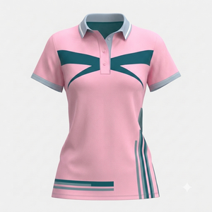 Polo Personalizado con Logotipo para Mujer, Transpirable, al por Mayor, Último Estilo, de Secado Rápido, para Unisex - Product Image 4
