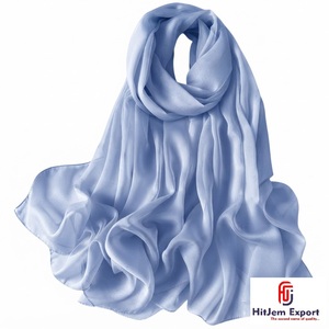 Fashion <b>Scarf</b> Textile Production Cotton Polyester Viscose Blend Soft Lightweight Fabric Private Label Bulk Supply - Product Image 1