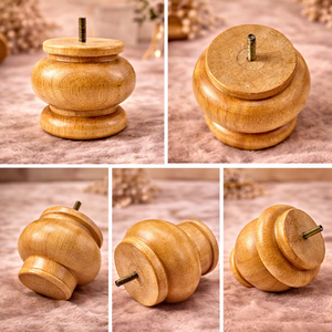 Classic Turned Wooden Furniture Leg Elegant Decorative Vintage Style for Sofa Cabinet Coffee <b>Table</b> - Product Image 6