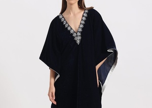 2026 Trendy Beautiful Dubai Embroid <b>Kaftan</b> for Women Handmade Traditional Islamic Modest Eid Clothing Accessory Designed - Product Image 5