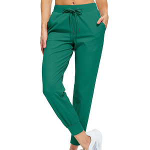 Pantalones Deportivos para Mujer, Cintura Elástica, Resistentes al Viento, Corte Regular, Ligeros, 100% Algodón, para Invierno, Altamente Recomendados - Product Image 1