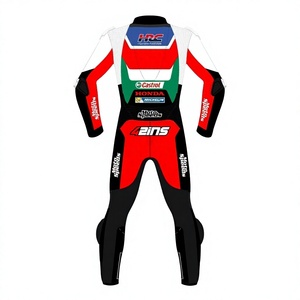 Traje de Carreras MotoCP Zonda de Cuero Vacuno/Canguro para Motociclismo/Traje de Pista/Nivel CE 2 - Product Image 2