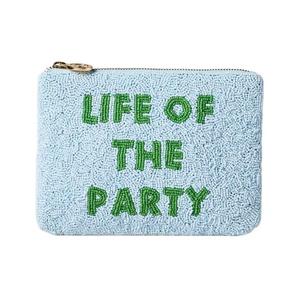 กระเป๋าสตางค์ขนาดเล็กประดับลูกปัดสีทองและสีฟ้าลายปักลวดลายทำด้วยมือมีการออกแบบใหม่ที่หรูหราสำหรับเด็กผู้หญิง - Product Image 5