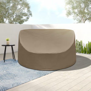 Couvre-lit circulaire avec table d'appoint intégrée – Vente en gros, haute qualité, taille personnalisée, ajustement parfait, revêtement PU classique, résistant aux UV - Product Image 4