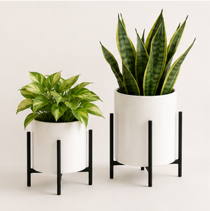 Modern Metal Plant <b>Stand</b> for Indoor Plants Heavy Duty Rust-Proof Flower <b>Pot</b> Holder Minimalist Style Floor Plant <b>Stand</b> - Product Image 6
