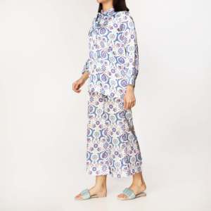 ชุดเสื้อผ้าไหมพิมพ์ลาย shamooz 2ชิ้น PS3355 - Product Image 2