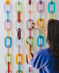 Décor mural en résine sur mesure, vente en gros, liens muraux en résine disponibles toutes tailles et toutes couleurs, faits à la main - Product Image 1