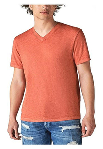 Camiseta de Cuello en V para Hombre, Alta Calidad, Nueva Llegada, Precio Económico, Venta al por Mayor, Alta Calidad con Envío, Camisetas de Cuello en V de Algodón para Hombre - Product Image 2