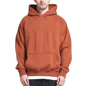 Sudaderas con Capucha Blancas Personalizadas al por Mayor, Ropa para Hombre de Tallas Grandes, Estilo Lavado, Sudadera de Algodón Grueso para Hombre - Product Image 1