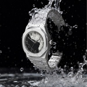 Reloj de Cuarzo Unisex de Moda, Diseño Simple, Resistente al Agua, para Uso Diario, Deportivo, Casual - Product Image 1