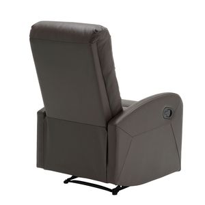 เก้าอี้ปรับเอนหนังเทียมสีน้ำตาลรุ่นดอร์มี คอนเทมโพรารี - Product Image 3