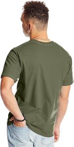 Camiseta Clásica de Algodón Cómoda para Hombre, Tejido de Punto Suave, Manga Corta, Informal, Ecológica, de Secado Rápido y Transpirable para Verano - Product Image 2