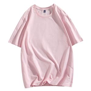 T-shirts unisexes 100% coton de haute qualité, respirants, décontractés, avec logo brodé personnalisé, couleurs unies, tailles homme et femme, 250 GSM - Product Image 3