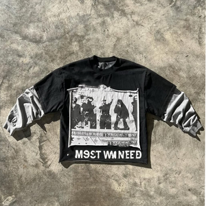 เสื้อยืดโอเวอร์ไซส์สีขาวเสื้อยืด280จีเอสเอ็มแท็กขนาดที่กำหนดเอง2025เสื้อยืดบ็อกซี่วินเทจ - Product Image 4