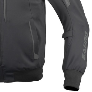 Veste Softshell de Moto pour Hommes Armure Approuvée CE Veste Coupe-Vent Résistante à l'Eau Style Décontracté - Product Image 5