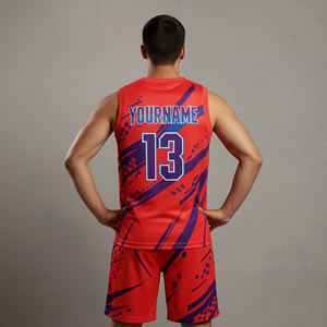 Maillot de basketball sans manches sublimé grande taille, design tendance, logo brodé personnalisé, respirant et séchage rapide – Meilleures ventes - Product Image 3