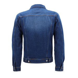 Manufacturer <b>Custom</b> Embroidered Logo Multi-color <b>Denim</b> Coat for Men New Design Spring Autumn Vintage <b>Denim</b> Winter <b>Jacket</b> - Product Image 4