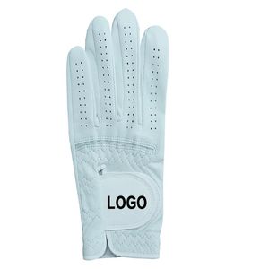 Guantes de Golf Duraderos de Cuero Genuino para Mano Derecha, Cierre de Hebilla Antideslizante, Colores y Logotipos Personalizables, Talla Única - Product Image 3