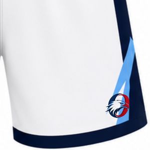 Pantalones Cortos de Voleibol Sublimados en Blanco y Azul, Uniformes de Equipo, Ropa Deportiva de Entrenamiento, Prendas Cómodas para Partidos - Product Image 5