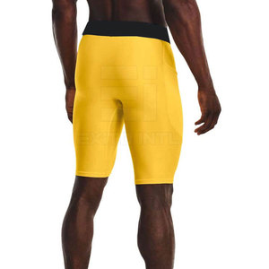 Shorts de compression unis pour hommes, respirants, séchage rapide, coupe-vent, style streetwear oversize, taille élastique, Spandex/Polyester - Product Image 4