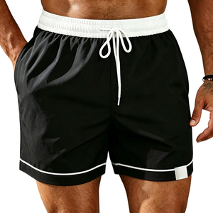 <b>Mens</b> Running <b>Shorts</b> Lightweight Breathable Quick Dry <b>Elastic</b> Mid Casual Sports Gym Beach Summer Active Training Workout <b>Shorts</b> - Product Image 1