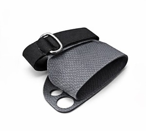 FIRST FITNESS INDUSTRIES Latex Weightlifting Gym Hand Grips Non-Slip Adjustable Wrist <b>Strap</b> Full <b>Finger</b> Gloves Buckle Closure - Product Image 5