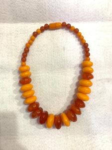 Handmade Resin <b>Beaded</b> <b>Necklace</b> with Art Theme Trendy Design for Unisex Party Fashion Jewelry From India - Product Image 2