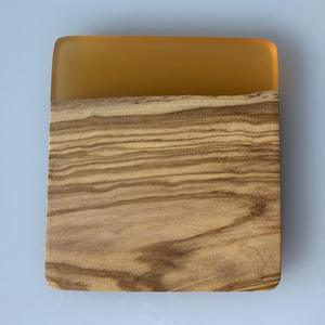 Regalo de inauguración para casa o apartamento nuevo: Posavasos creativos de resina y madera, estilo moderno, de madera y resina epoxi. - Product Image 6