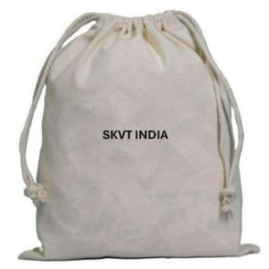 Organic Cotton Drawstring Bag Eco-Friendly Custom Printed Logo Reusable Jewelry Pouch Customized Eco-Promotional Gifts Bag Bulk - Product Image 2