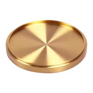 Ensemble de sous-verres en métal faits à la main pour verres à boire, protection élégante pour table, pour la maison et le bar - Product Image 3