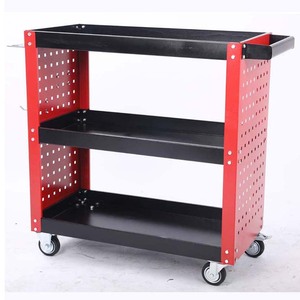 Steel Industrial <b>Tool</b> <b>Cabinet</b> 4 Drawers Lockable Keyed System Rolling Wheels 300kg Load Capacity OEM Customizable 3-Year Mobile - Product Image 1