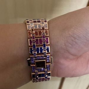 Reloj Unisex con Incrustaciones de Moissanita, con Fecha Automática, de Alta Calidad, con Diamantes Incoloros, al Mejor Precio al por Mayor - Product Image 5