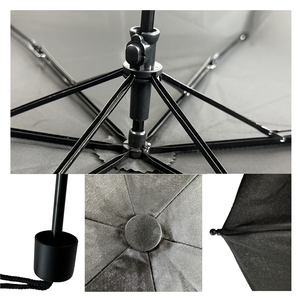 Paraguas Manual Plegable de Tres Secciones, Resistente al Viento, con 8 Varillas, 190T, Diseño Clásico, para Regalos Empresariales y Viajes - Product Image 6