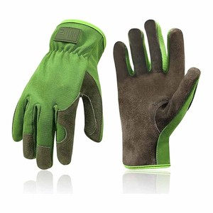 Gants de jardinage en cuir pour hommes, gants de travail utilitaires pour mécaniciens, construction, chauffeurs - Product Image 4