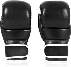 Guantes de MMA de Cuero de Alta Calidad a Precio de Fábrica, Guantes de Entrenamiento de Boxeo, Guantes de Sparring, Guantes de MMA de Material de Cuero PU de la Mejor Calidad - Product Image 2