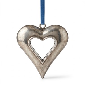 Wholesale Metal <b>Christmas</b> Hanging Ornament Heart Shape With Premium Craftsmanship For Retail Stores <b>Gift</b> Shops - Product Image 6