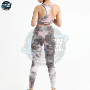 Vêtements de sport personnalisés avec logo pour femmes, tenue de sport à fort impact, vêtements de yoga, ensemble de fitness grande taille, haut de sport - Product Image 6