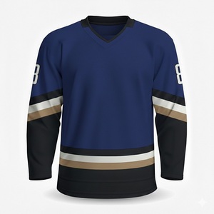 CAMISETA DE HOCKEY SOBRE HIELO DE ALTA CALIDAD UNISEX - Product Image 5