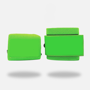 Bandes de poignet en néoprène personnalisées de 7 mm pour la musculation - Antidérapantes et offrant un soutien réglable - Product Image 1