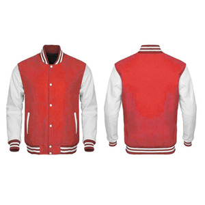Factory Manufacture Custom Design <b>Varsity</b> <b>Jacket</b> Men - Wholesale Streetwear with Embroidery and Premium Quality Man <b>Jackets</b> - Product Image 1