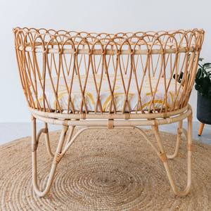 Berceaux en bois naturel de qualité supérieure, berceaux en rotin pour bébés, berceaux pour nourrissons - Product Image 4