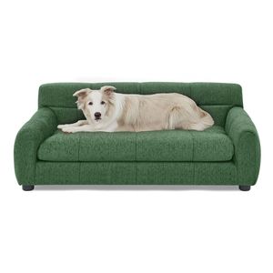 Modern Rectangular <b>Pet</b> <b>Sofa</b> Soft and Comfortable with Backrest Armrests for Large Medium Sized <b>Pets</b> - Product Image 5
