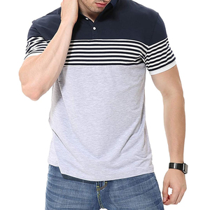 Chemise à manches courtes pour homme, imprimée numériquement, tricotée, 100 % polyester, respirante, style décontracté, coupe classique, logo sur le devant - Product Image 1
