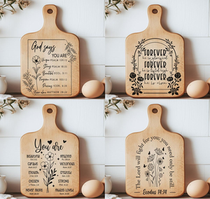 Tabla de Madera Multiusos para Cortar Pizza, Plato Redondo Rústico para Servir Pan, Aperitivos, Queso, Artículo para Cocina y Restaurante - Product Image 5