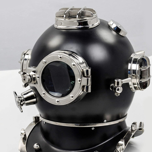 Casque de marin décoratif nautique pour la décoration de la maison, du bureau, du bar nautique, du yacht, du bateau et des intérieurs côtiers - Product Image 5