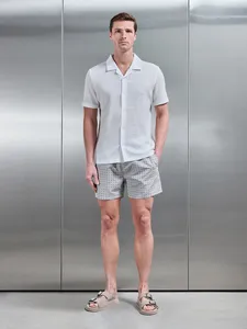 Traje de Baño para Hombre, Shorts de Baño de Secado Rápido, Transpirables, con Cordón y Bolsillos, para Surf, Playa y Verano - Product Image 6